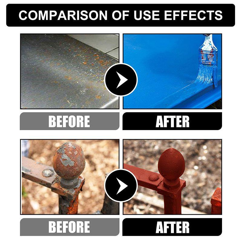 Multifunksjonell Metall Rustfjerner og Konverteringsmiddel Metallisk Maling 100ml Auto Anti-rust Pasta Flerbruks Rust Jern