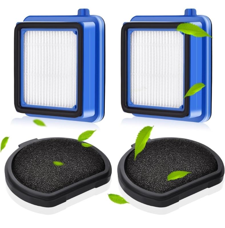 Set of 8 Vacuum Accessories Washable Filter Vacuum Filters Replacement Filters for Providing Dust and Allergen Capture