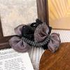 Shiny Hair Claw Bubble Bowknot Shark Clip Fashion Hairpin Grips  Updo