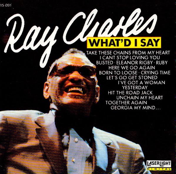 

CD RAY CHARLES - What d I Say 15091 LaserLight Digi 1989 Germany Jazz Used