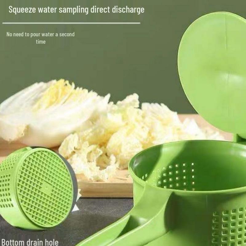 Hand-Press Multifunctional Vegetable and Fruit Dehydrator for Dumpling Filling and Kitchen Use