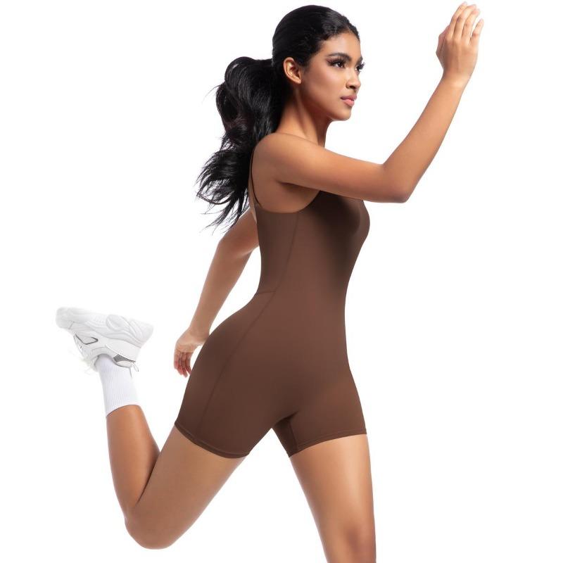 Sexy Push Up Yoga Bodysuit Fitness Gym Jumpsuit High Waist Seamless Rompers