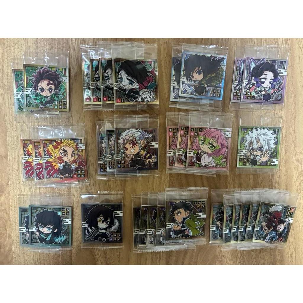 Demon Slayer: Kimetsu No Yaiba Deformed Seal Wafer Part 3 2 Stars Total 34 Pieces