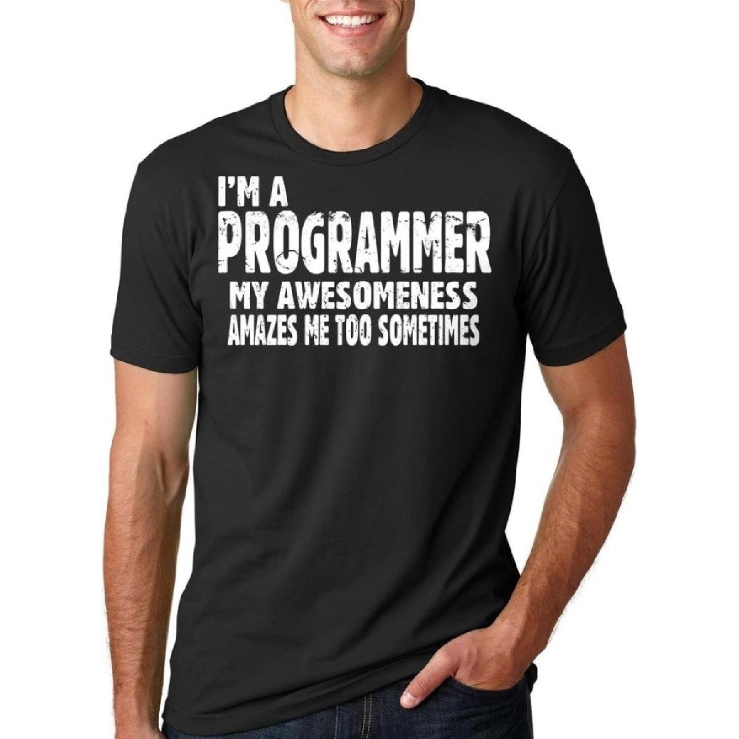 T-shirts Шелкового пути Футболка для программиста Крутость Футболка для программиста S чёрный