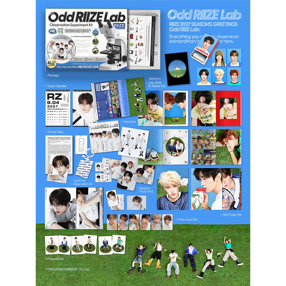 [Pre-order] RIIZE - 2027 Seasons Greetings [Odd RIIZE Lab]
