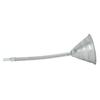 Universal Priming Funnel Carbon Steel Spout Funnel with 330mm 12.99in Flexible Hose for Cars Motorcycles Trucks