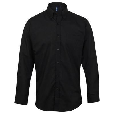 Mens Signature Oxford Long-Sleeved Shirt