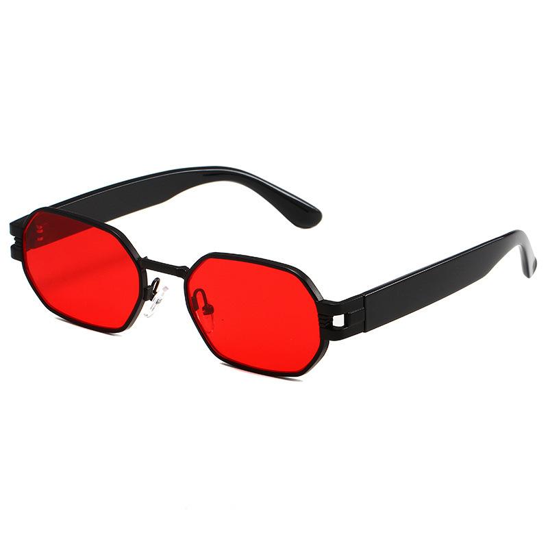 Women Sunglasses, Men Sunglasses Octagonal Square  Colorful Lenses for Street, Travel and Daily Wear