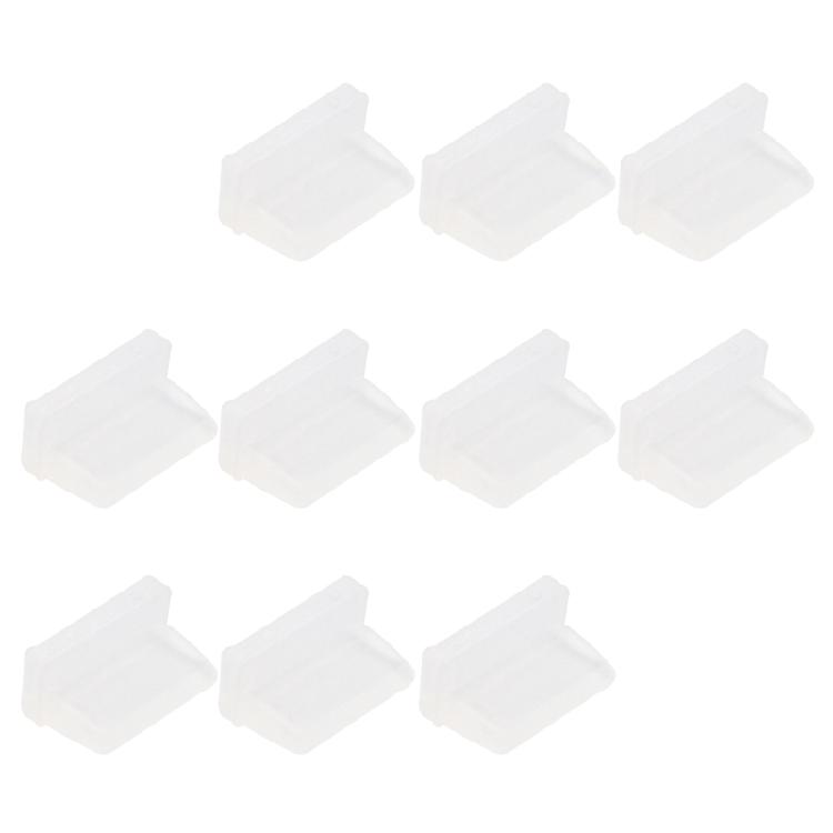 Soft Silicone USB Cover Dustproof Protectors USB Port Cover Universally Fit Computer Laptop Port Maintenance 10pcs