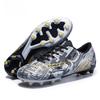 Zhenzu Men's Low-Top AG Spiked Lawn Football and Frisbee Training Shoes