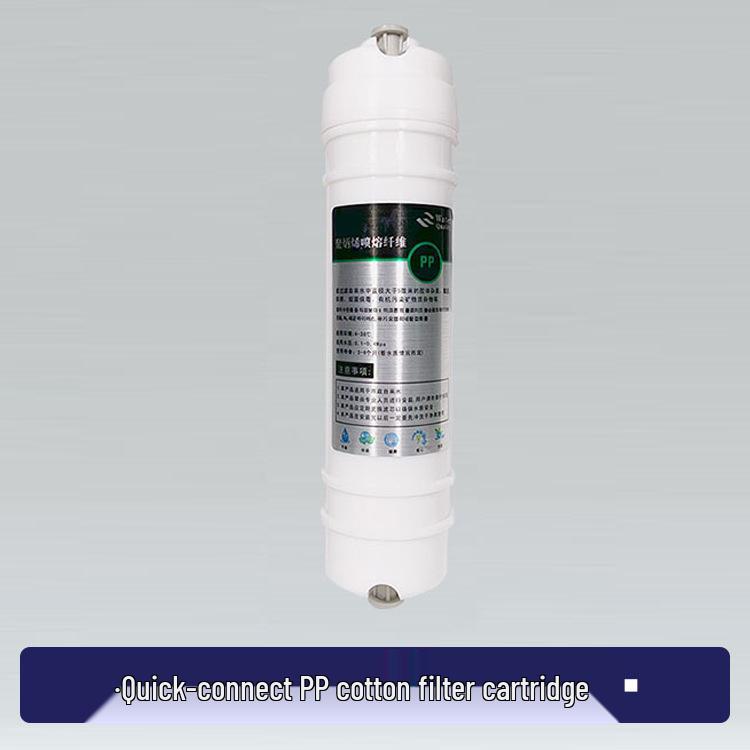 Universelle 10-Zoll Fünf-Stufen Wasserfilter-Kartusche mit Schnellanschluss, Ultrafiltration und PP-Baumwolle