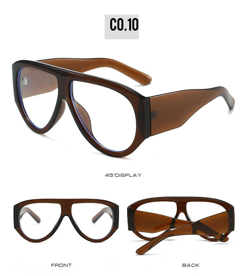 Blue Light Filter Prescription Myopia Glasses For Women Brand Designer Oversized Pilot Glasses Luxury Short-sighted Eyewear