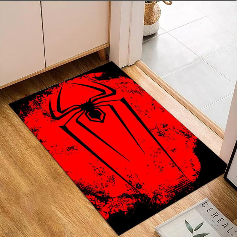 1PC Spider Carpet Floor Mat, Anti-slip Mat Chair Rug For livingroom,Bedroom, Doormat Home Decor Gift Christmas Gifts