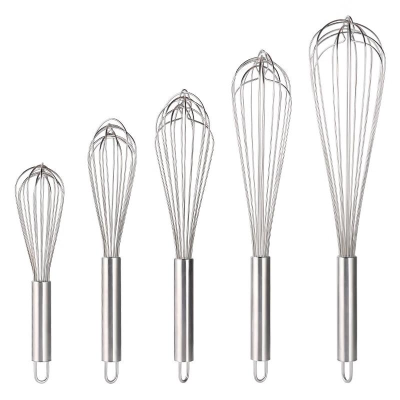 304 Stainless Steel Handheld Egg Whisk