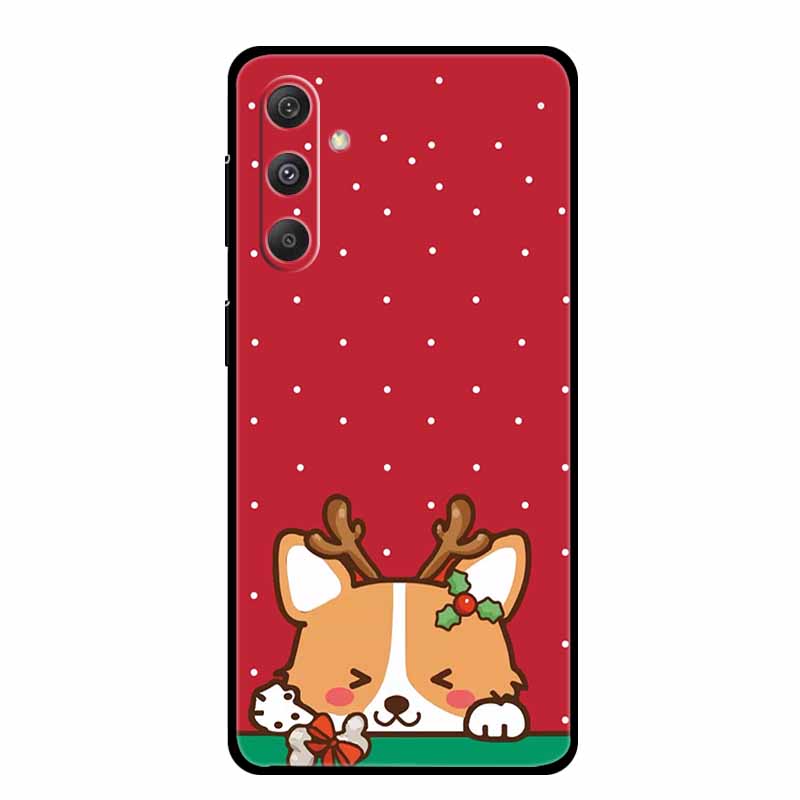 Christmas Case For Samsung Galaxy S24 S25 5G Cases Soft Silicone Bumper for S24 S25 Plus S23 FE S24 FE S25 FE 5G Protector Shell