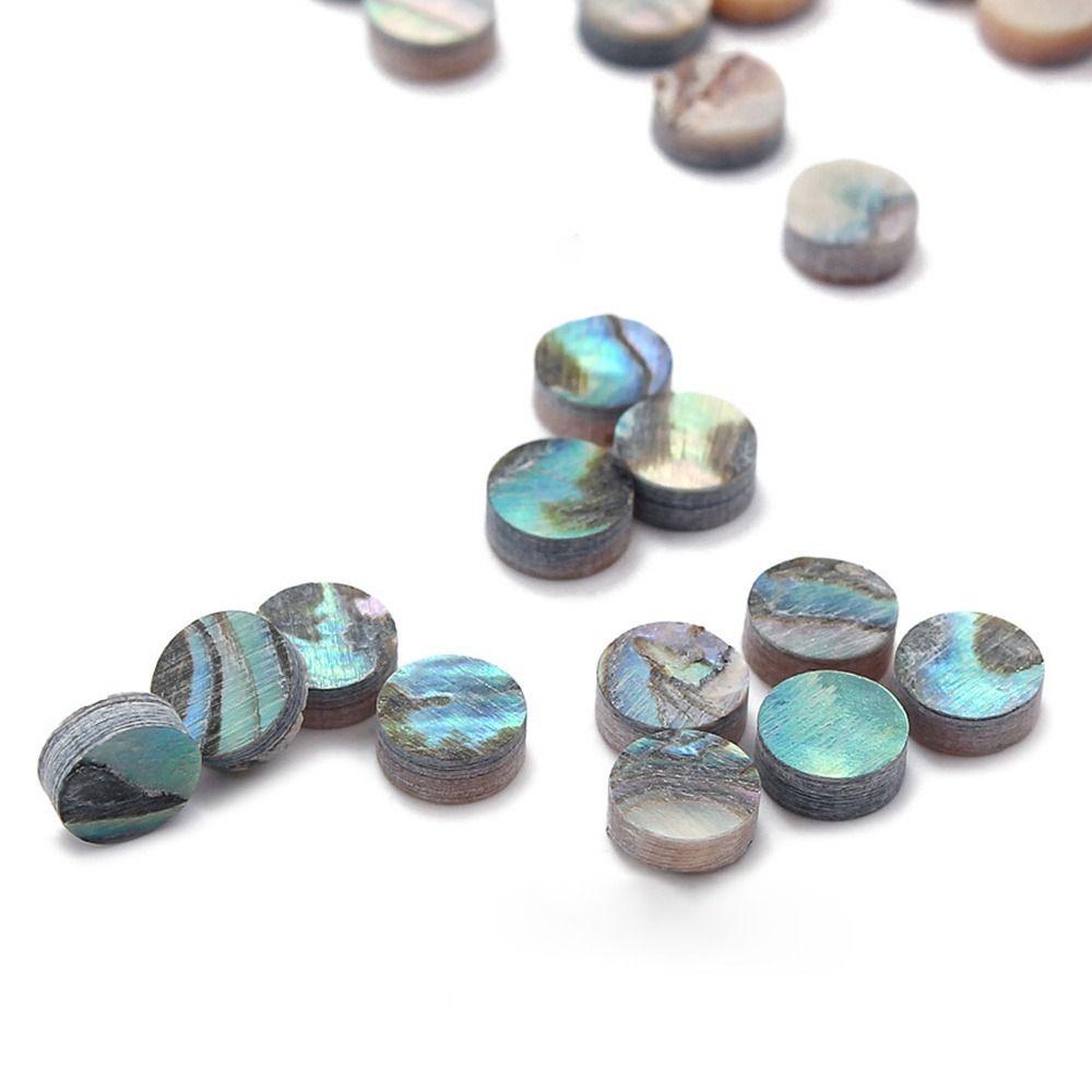 Fingerboard for Ukulele Acoustic Punctuation Point Abalone Inlay Dots Pearl Shell Dots Abalone Dots