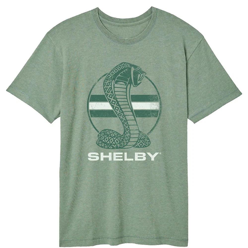 Carroll Shelby Cobra Circle Stripes Officially Licensed Short Sleeve Vinta 150