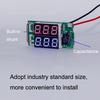 Dual-Display Voltage Current Meter Digital DC Voltage Meter, Specification: 50A (Red Blue)