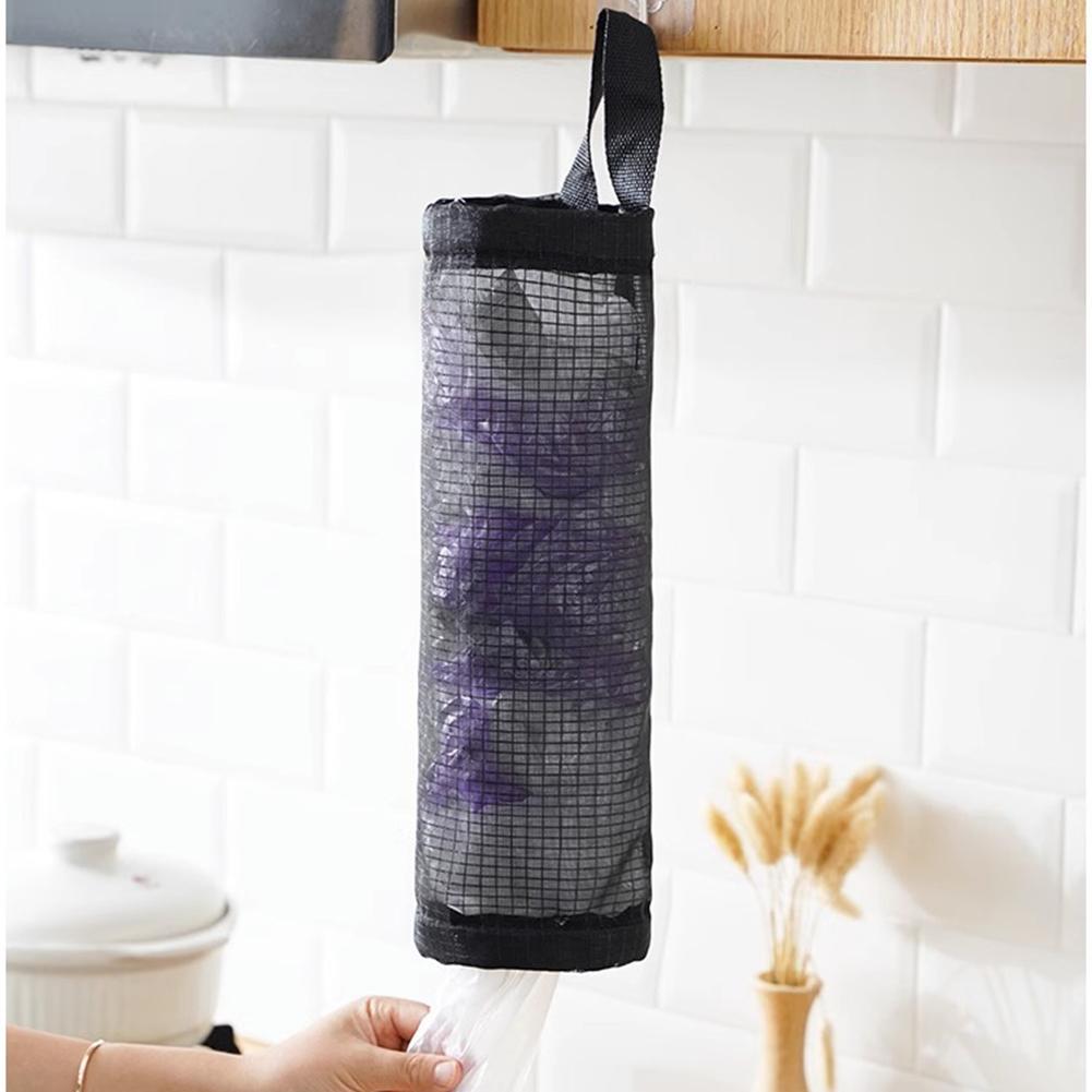 Clutter-Free Arrangement Garbage Bag Holder Easy Access Waste Bag Holder Easy Access Design Efficient Waste Disposal