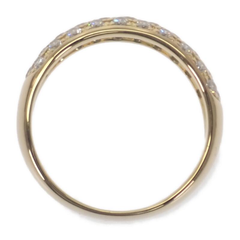 no brand  #12(JP Size) ring K18 yellow gold Women