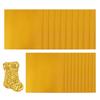 5.9x5.9 Inch Gold Embossed Paper 20Pcs  Embossing foil sheets Premium Metallic Foil Sheets For DIY Art And Decor Crafts