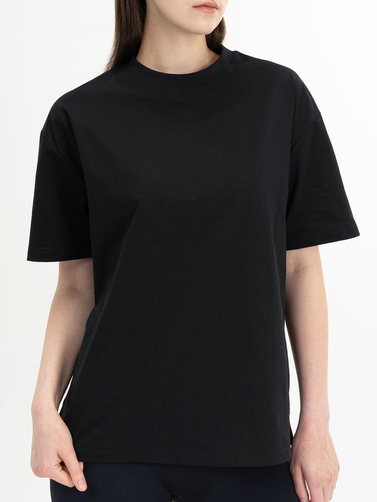 BECANVAS [3Pack] Cotton Touch Functional Round Short Sleeve Tee (4 Colors) (A Type)