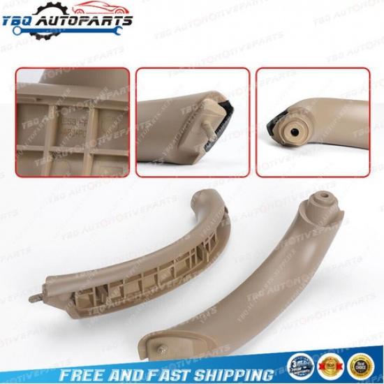 For BMW X5 E53 1999-2006 Front Left Right Exterior Inner Handle Door Pull Cover
