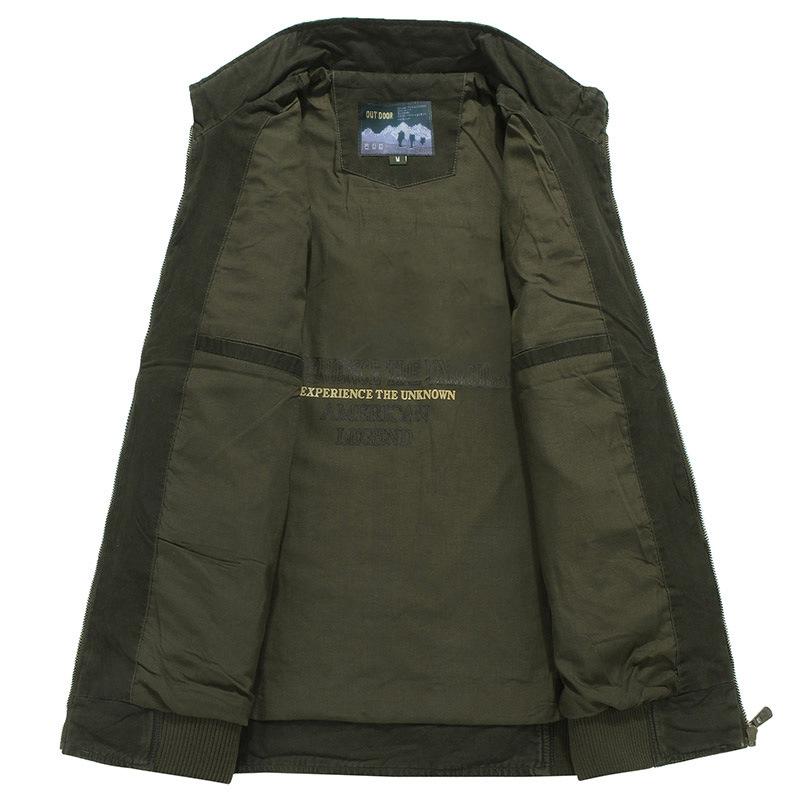 Осенние и зимние мужские куртки Большие размеры Мужская мода Свободные куртки Мужские — фото 3