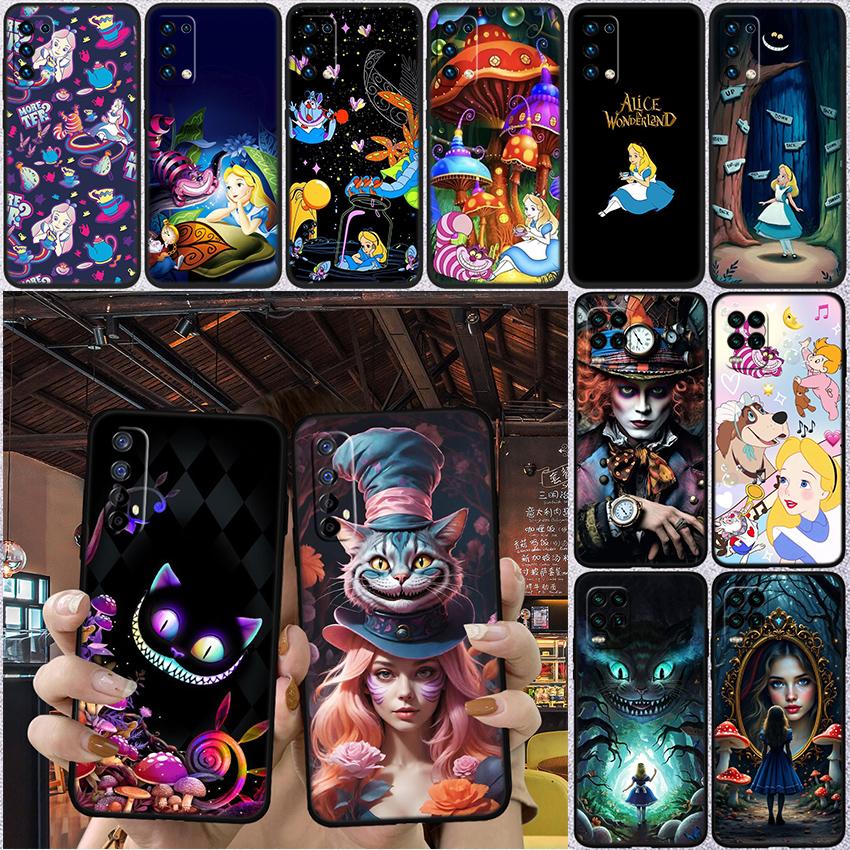 Alice in Wonderland Cat Princess New High-End Shell Phone Case for OPPO A3 Pro A72 A74 A76 A77 A77S A78 A79 A94 A95 A18 A40M A58