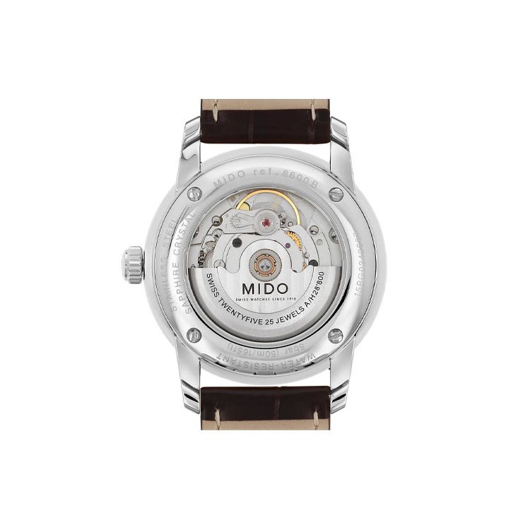 Mido Belem Celli Automatic Mechanical Movement Waterproof Date Display Watch Men Watches Black M8600.4.18.8