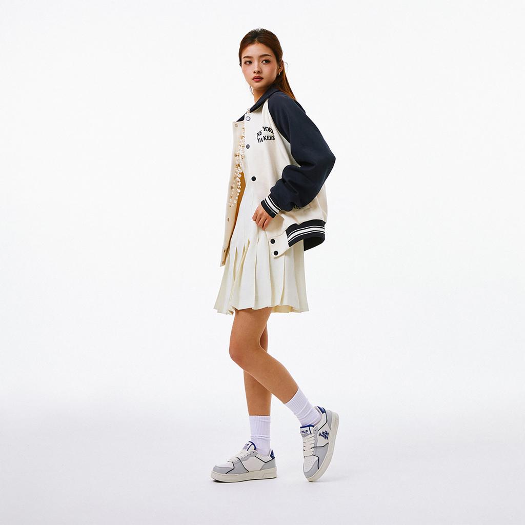 New MLB Baseball Jacket Unisex Dark Blue 3AJPV1641-50NYD