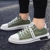 Fashion Men's Canvas Shoes Summer Breathable Men's Comfortable Sneakers Lace-up Lightweignewht Versatile Walking Vsulcanize Shoe