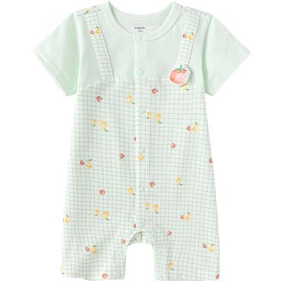 Balabala Baby Faux Zweiteiler Kurzarm Strampler