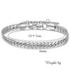 European and American Fashion: Versatile 6MM Cuban Chain Stainless Steel Bracelet for Women
