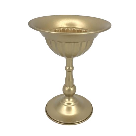 Golden Metal Vase Polished Vintage Vase Dining Table Flowers Holder for Flower Arrangement Table Centerpiece Home Wedding Decoration