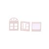 Mini Dom, Willa, Plastikowe Drzwi i Okna, Modelowanie i Dekoracja Domu DIY