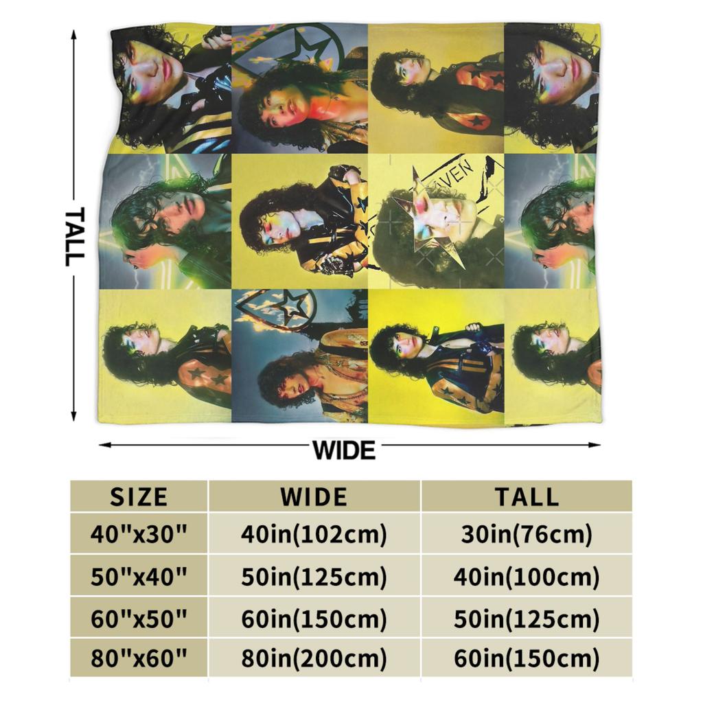 Warm Soft Blanket Travel Office Conan Gray Poster Pop Throw Blanket Flannel Bedspread For Couch Bed Novelty Sofa Bed Cover
