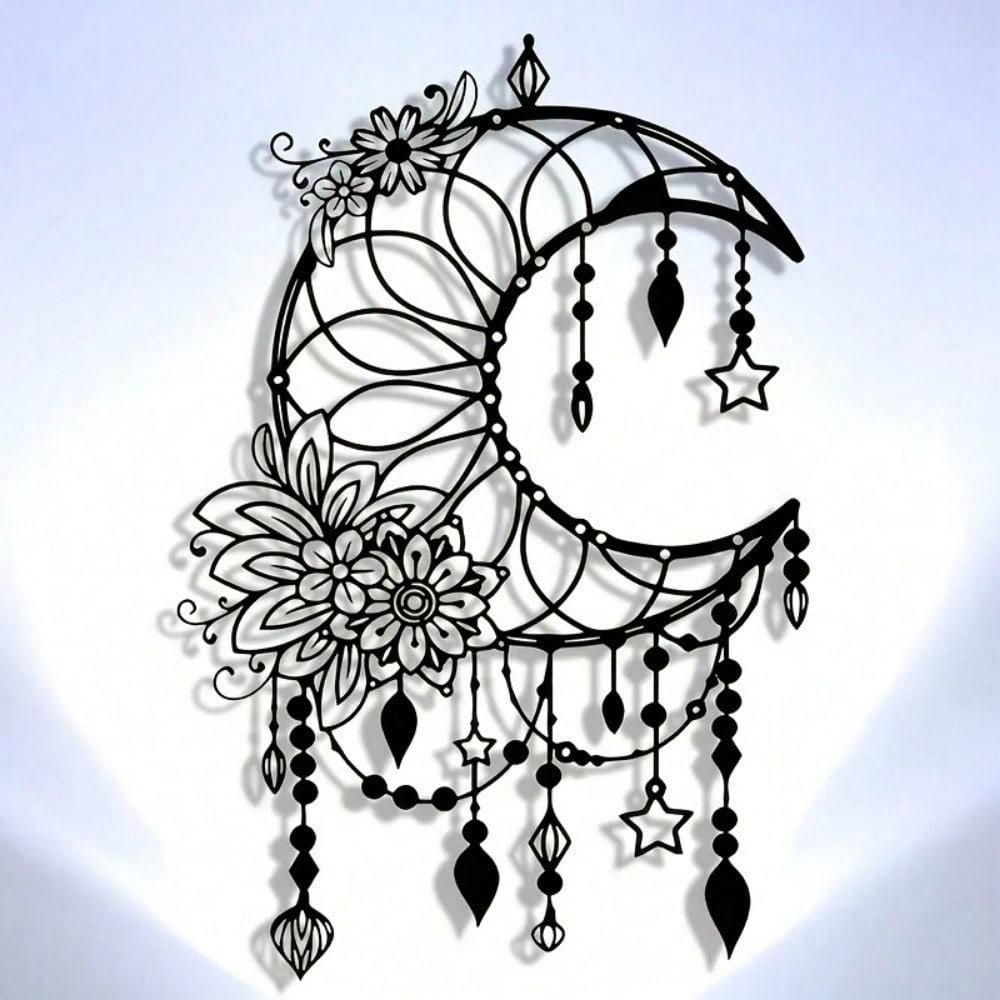 Metal Wall Art for Living Room Modern Home Decor Indoor Sculpture Replica