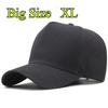 כובע בייסבול מידה גדולה XXL לגברים ונשים, כתר גבוה, מתכוונן, אופנתי, טראקר, 56-60 ס"מ, 61-65 ס"מ, כובעים