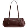 Asher 34 Signature Print Silver Hardware Leather Underarm Shoulder Bag Large Women's Maple