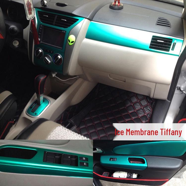 12-17 Venucia D50/R50 Carbon Fiber Gear Shift Interior Stickers