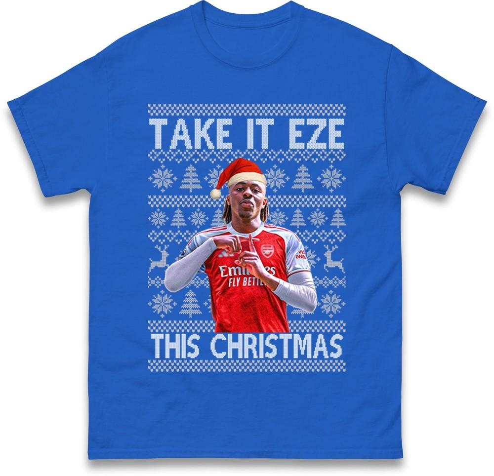 Eberechi Eze Christmas Christmas TShirt Festive Unisex Holiday Tee Top Gift