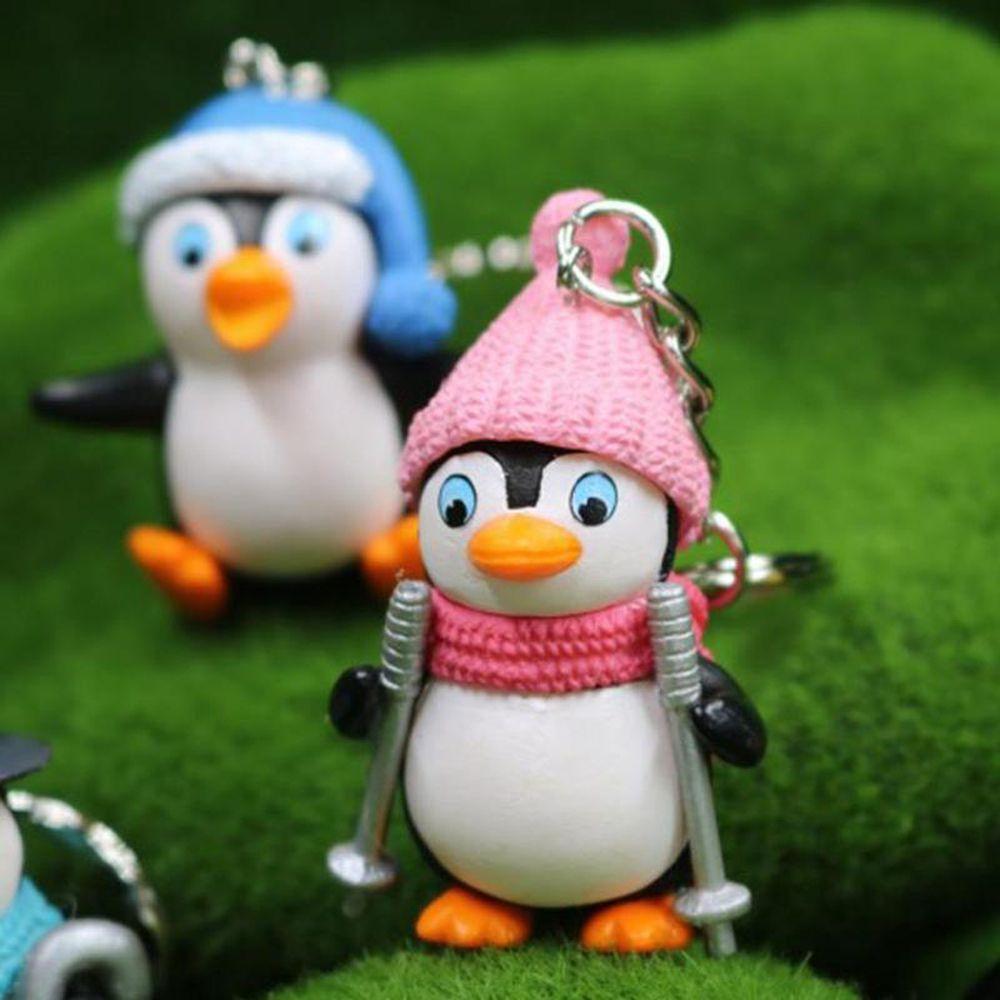 Přívěsek Dárek Tučňák Panenka Přívěsek Zimní Tučňák Klíčenka Tučňák Klíčenka Roztomilá Tučňák Klíčenka
