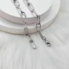 Meier Natural baroque freshwater pearl disc pendant exquisite metal necklace