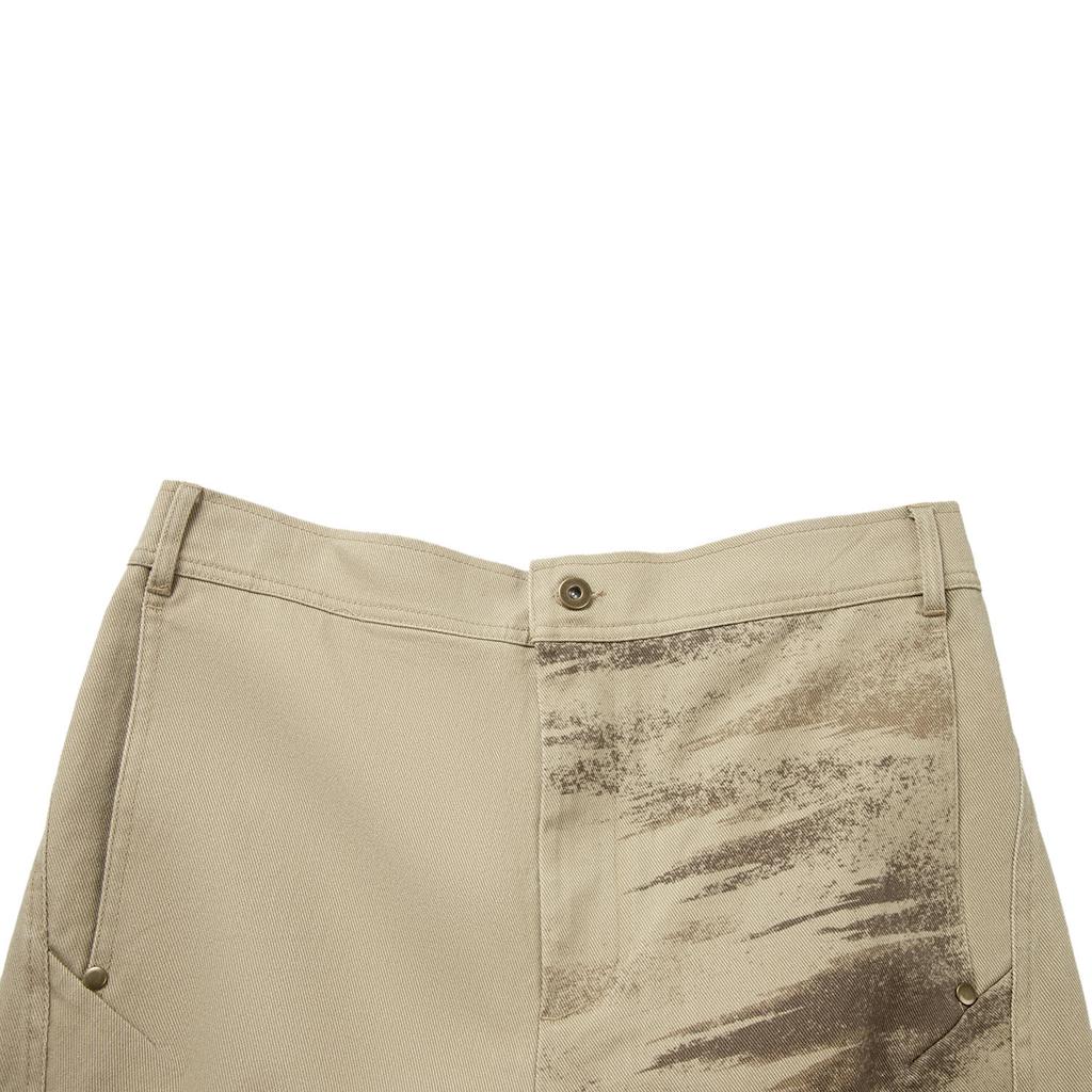 Li-Ning Minimalist Fashion Comfortable Versatile Printed Mid-Waist Casual Pants Men Bottoms AKXV469-4