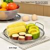 Durable 304 Stainless Steel Kitchen Drain Basket Reusable Round Kitchen Oil Filter Pan Filter Tray
