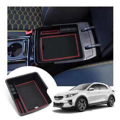 RUIYA Car Armrest Storage Box for XCeed SUV 2020 2021 2022 Central Control Armrest Box Auto Interior XCeed Accessories