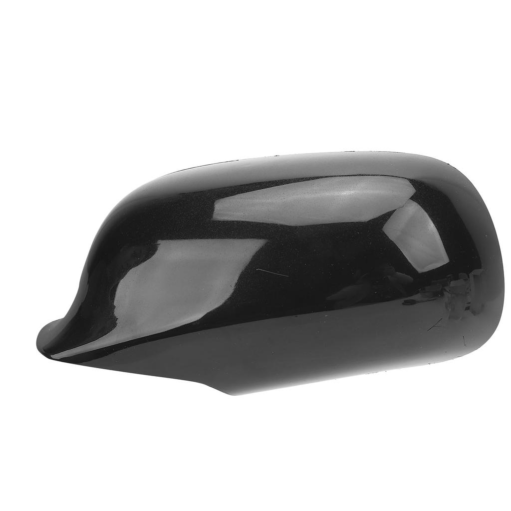 Wing Mirror Cover Stylish Exterior Rear View Mirror Housing Glossy Black Door Wing Mirror Cap Replacement for Saab 9 3