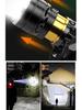 LED Dual Battery Induction Zoom Headlamp for Night Fishing