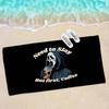 S-SCREAMS Horror Movie Microfiber Printed Beach Towel Mountain Climbing Yoga Beach Swimming Running Absorbent Soft Towel